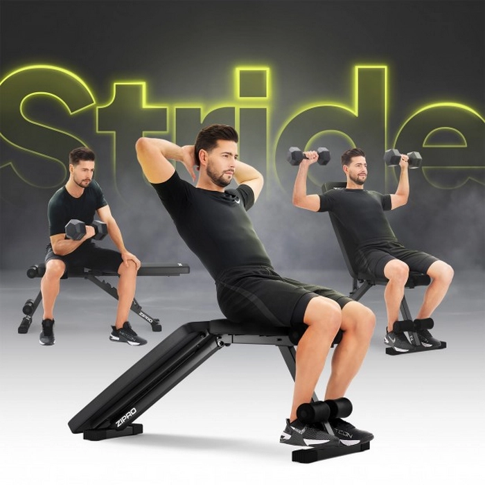 Bancă fitness Zipro Stride Negru