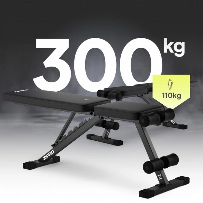 Bancă fitness Zipro Stride Negru