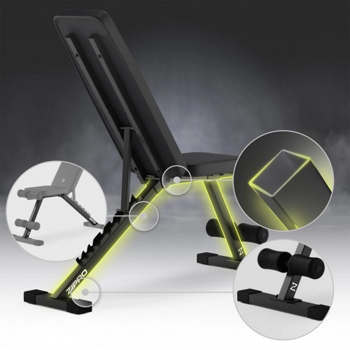 Bancă fitness Zipro Stride Negru