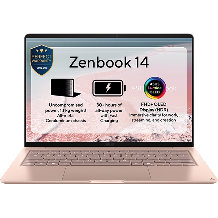 Laptop ASUS Zenbook 14 UX3480KA Rose Pink