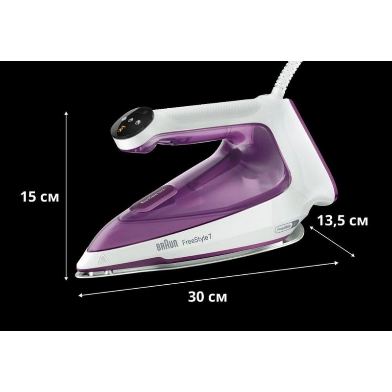 Fier de călcat Braun FreeStyle 7 FI7215VI Violet | Alb
