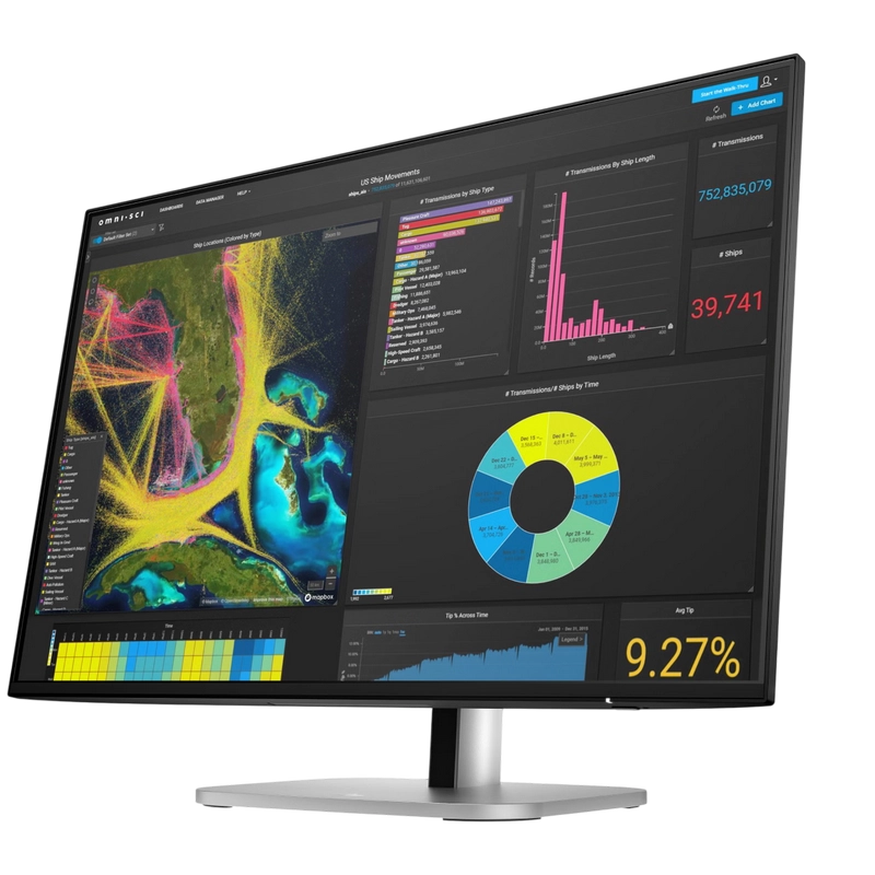 Monitor HP S5 Pro 524pn Argintiu