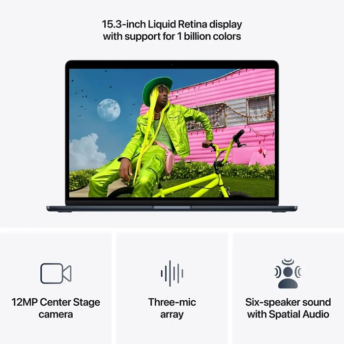 Laptop Apple MacBook Air 15.3 Midnight