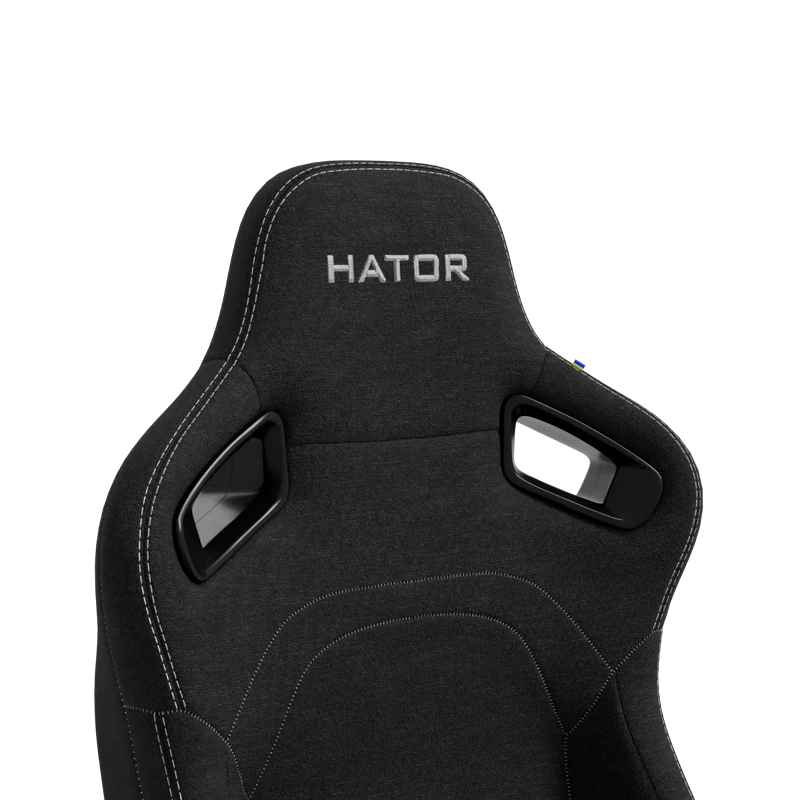 Scaun Gaming HATOR Arc Textil Jet Black