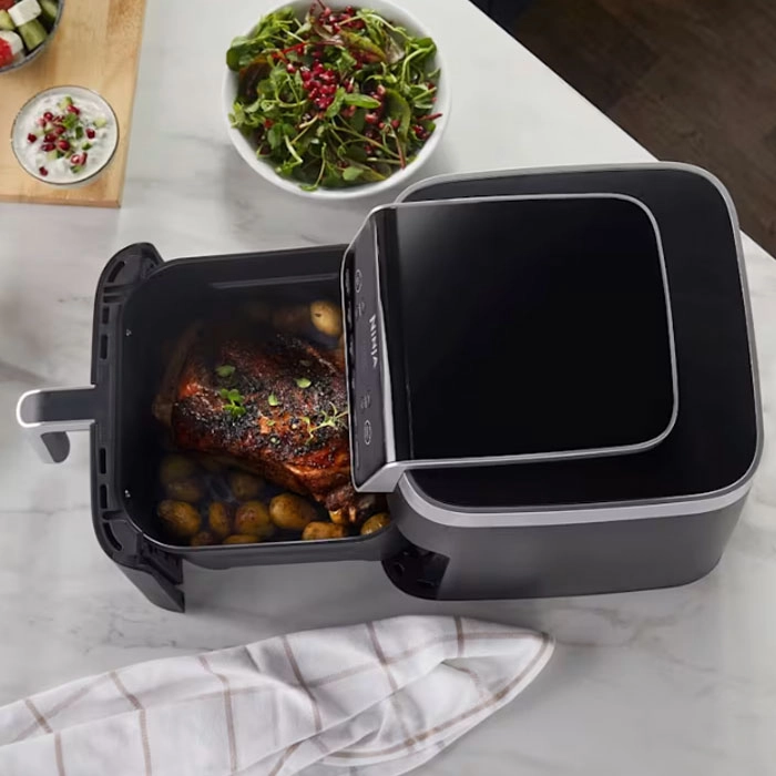 Friteuză cu aer cald Ninja Max Pro Negru