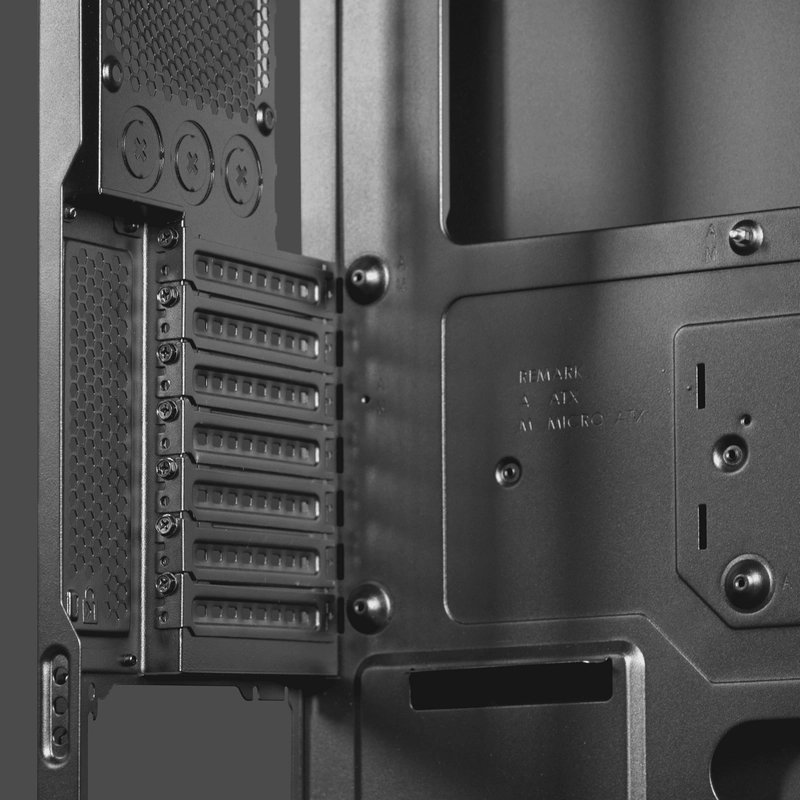 Carcasă PC Chieftec CW-01B-OP Midi-Tower Negru