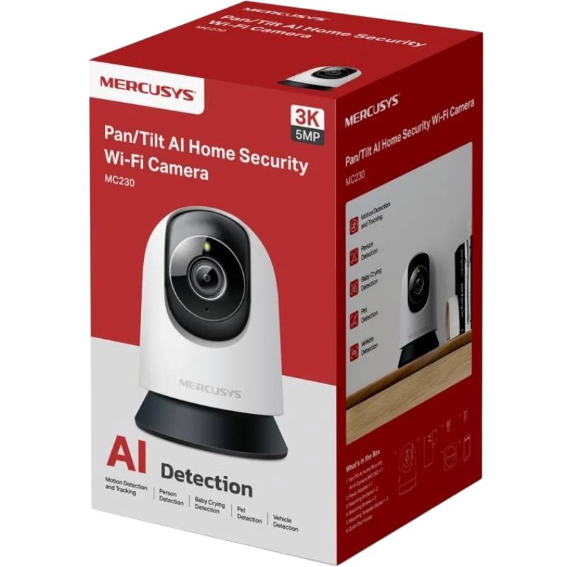 Camera de supraveghere MERCUSYS MC230 Alb