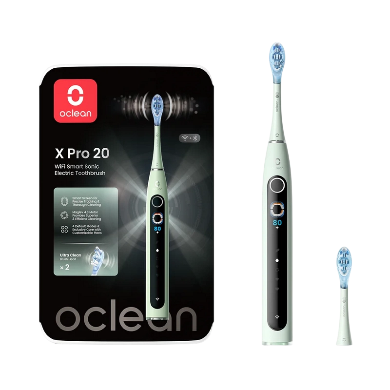 Periuță de dinți electrică Oclean X Pro 20 Verde