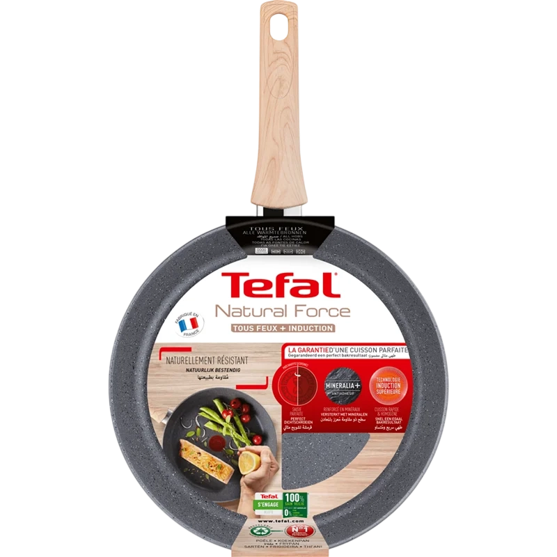 Сковорода Tefal G2660572 Natural Force Черный