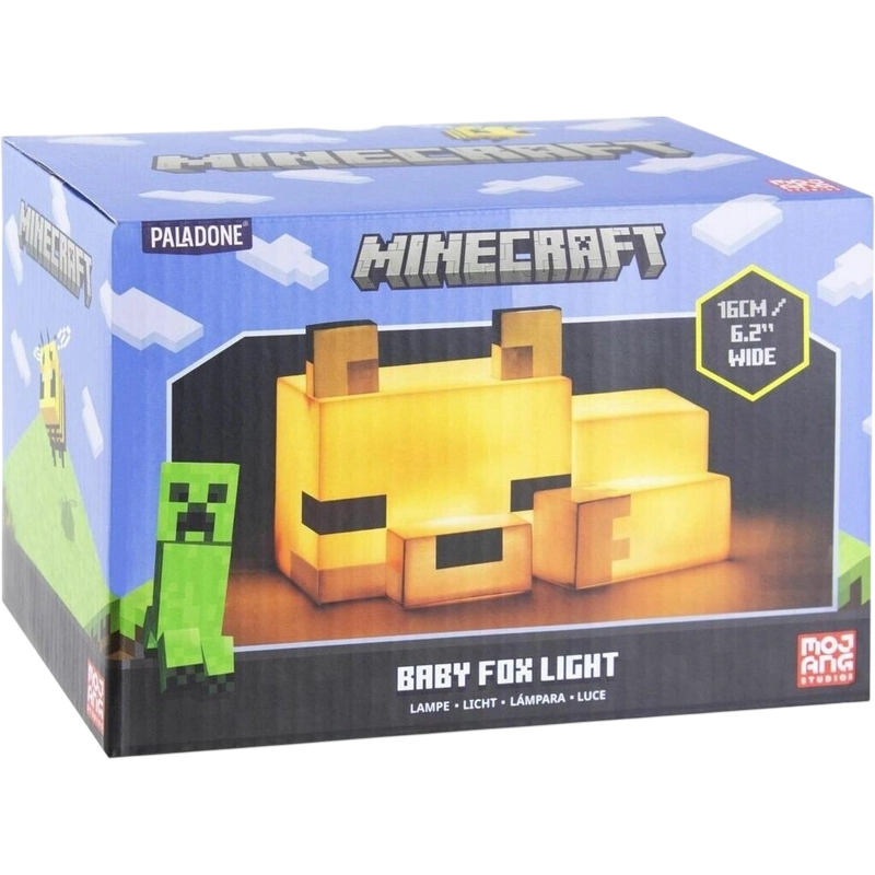 Lampă de noapte Paladone Minecraft Fox Light V3