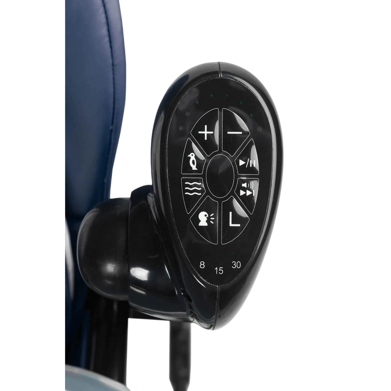 Стул для кормления Caretero Indigo Black Синий