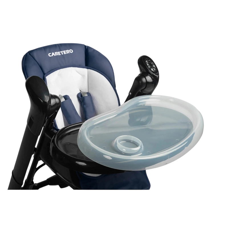 Стул для кормления Caretero Indigo Black Синий