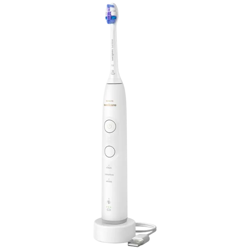 Электрическая зубная щетка Philips HX7410/02 Белый