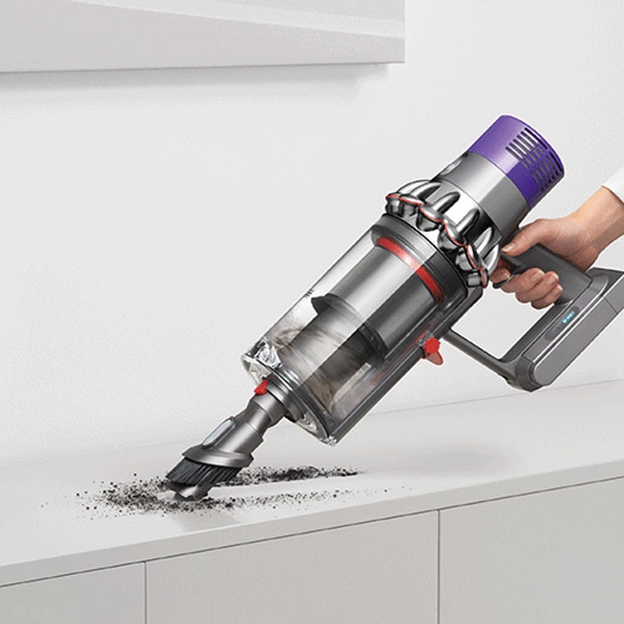 Вертикальный Пылесос Dyson V10 Absolute Нержавеющая сталь