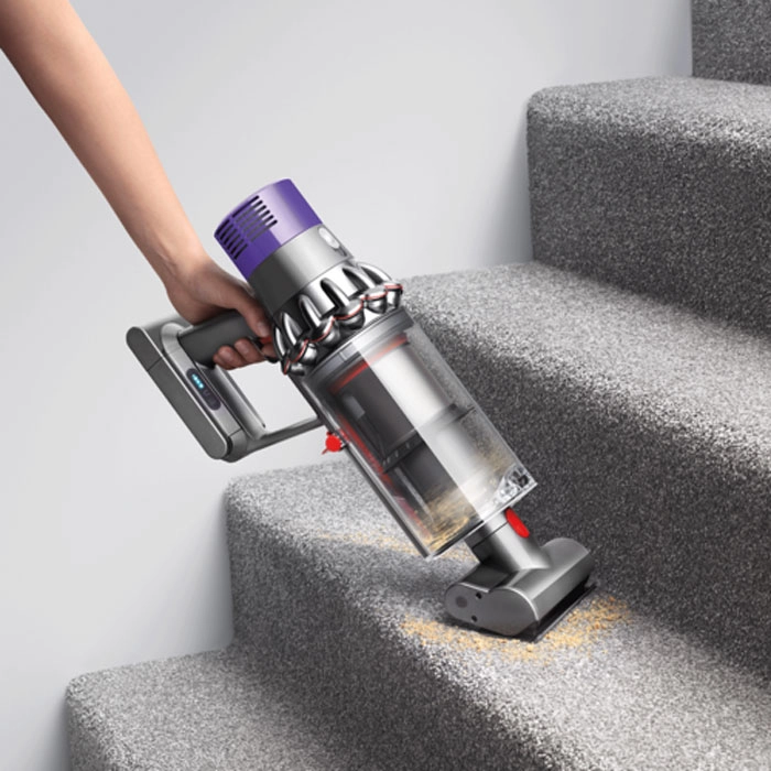 Вертикальный Пылесос Dyson V10 Absolute Нержавеющая сталь