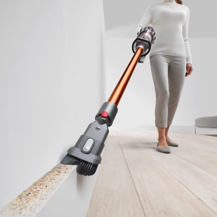 Вертикальный Пылесос Dyson V10 Absolute Нержавеющая сталь