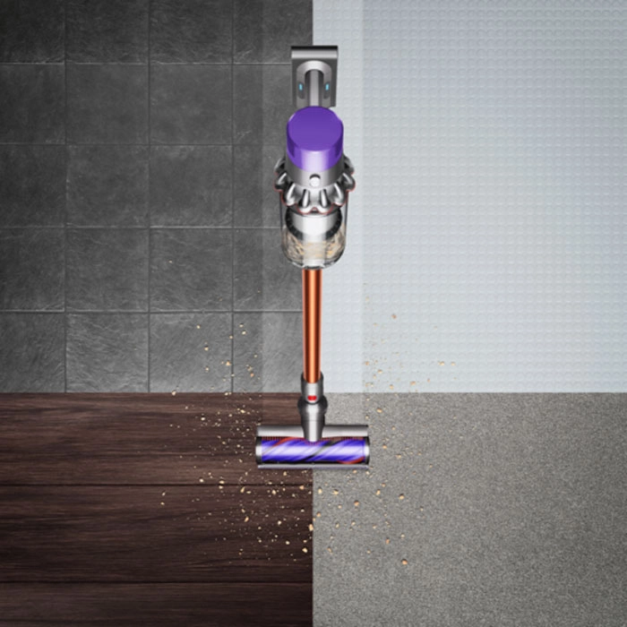 Вертикальный Пылесос Dyson V10 Absolute Нержавеющая сталь