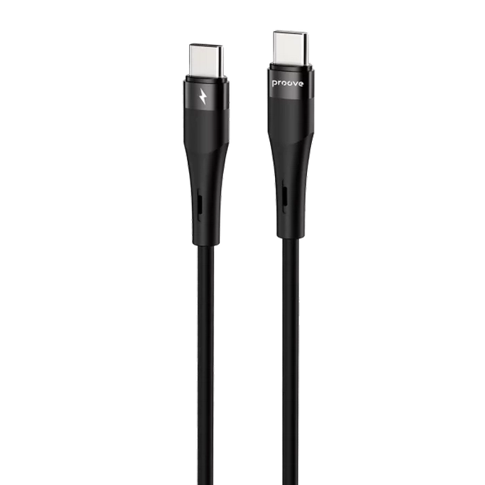 Cablu încărcare și sincronizare Proove Light Silicone Plus Negru