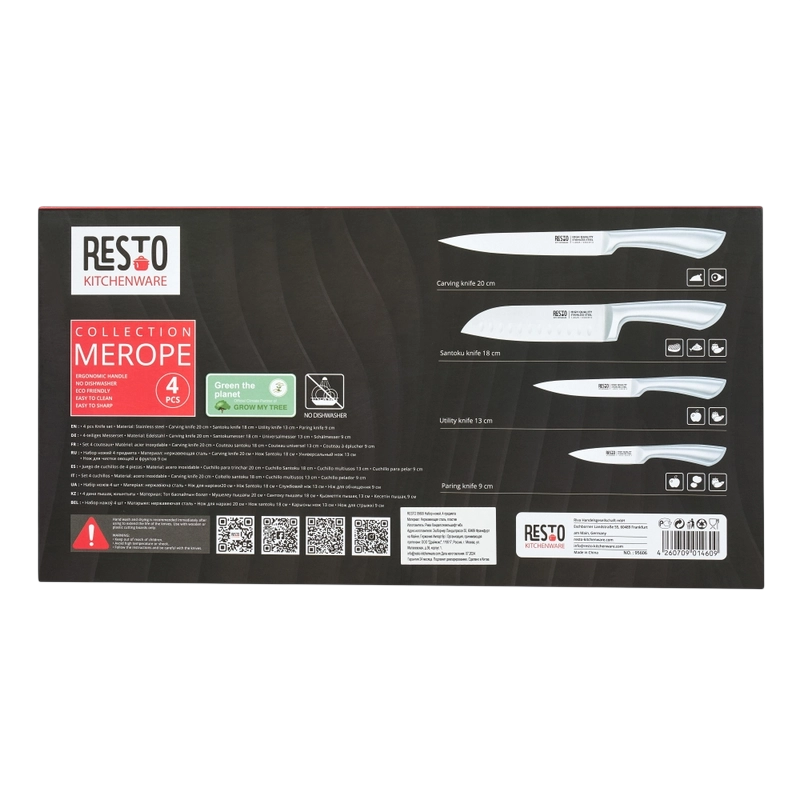 Set de Cuțite RESTO 95606 Merope Oțel inoxidabil