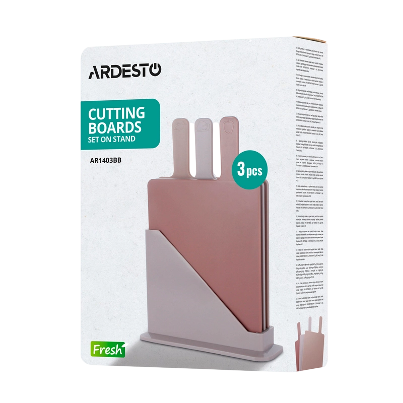 Set de tocătoare de bucătarie Ardesto AR1403BB Fresh Multicolor