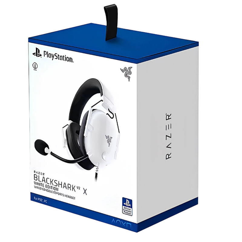 Игровые наушники Razer BlackShark V2 X for PlayStation Белый