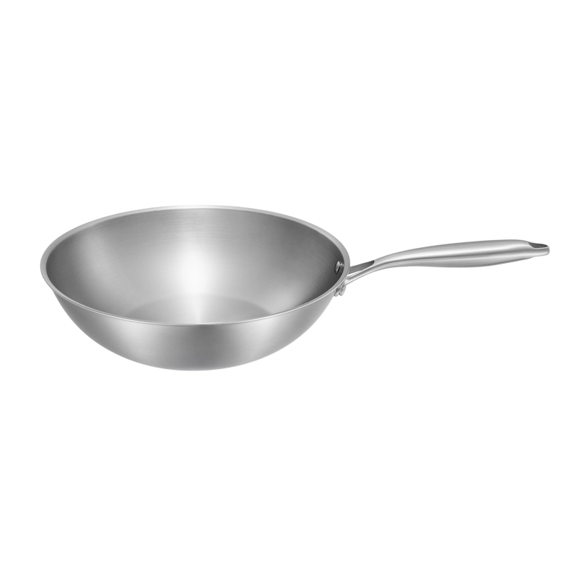 Tigaie WOK RESTO 95037 Mizar Oțel inoxidabil