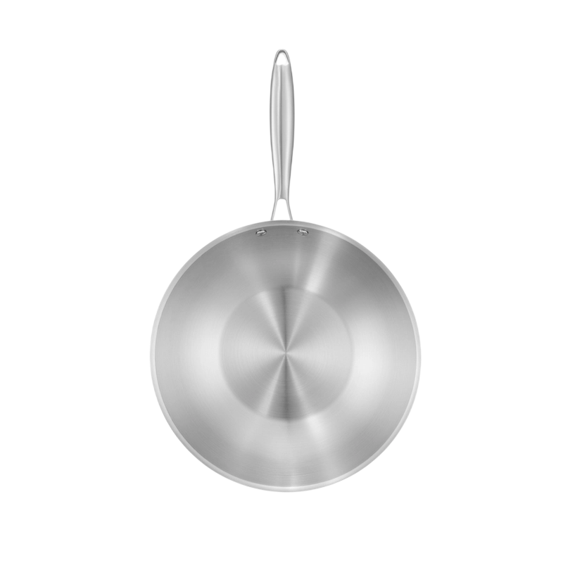 Tigaie WOK RESTO 95037 Mizar Oțel inoxidabil