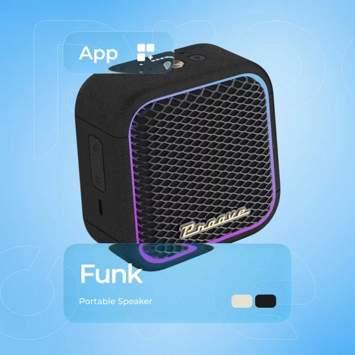 Boxă portabilă Proove Funk Negru