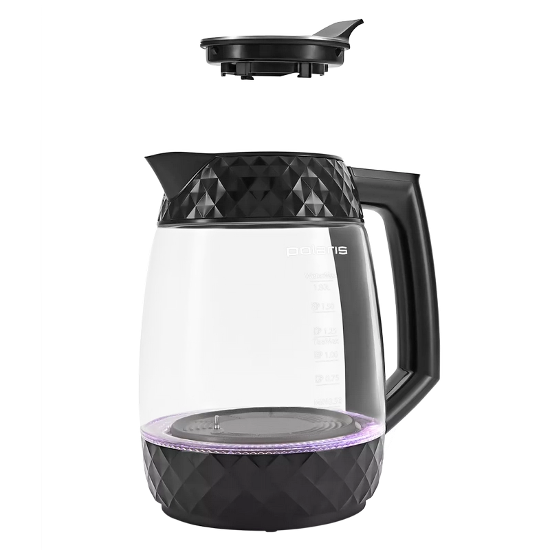 Fierbător electric Polaris PWK 1823CGLD Negru