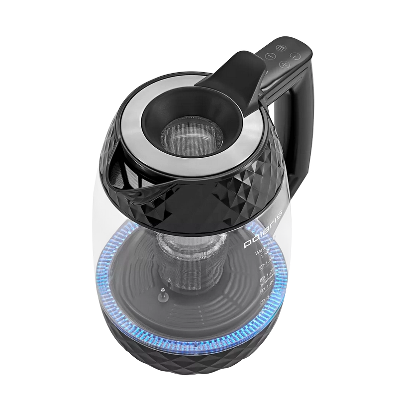 Fierbător electric Polaris PWK 1823CGLD Negru