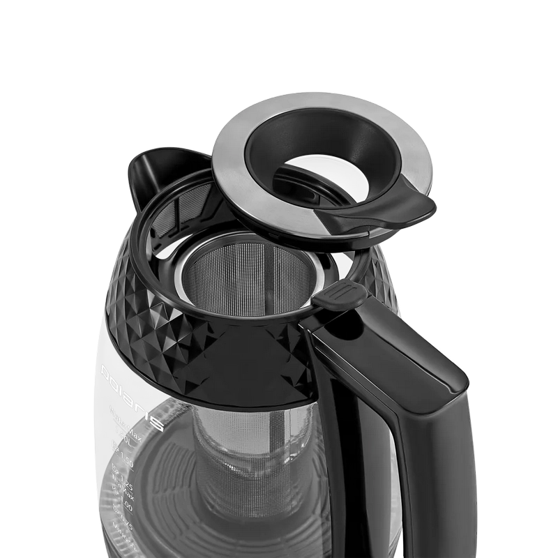 Fierbător electric Polaris PWK 1823CGLD Negru
