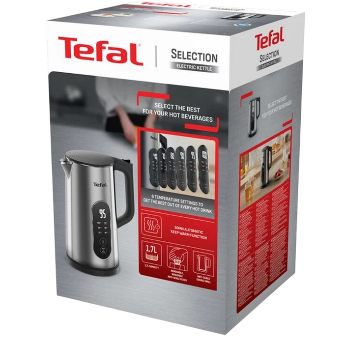 Fierbător electric Tefal KI871DE0 Argintiu