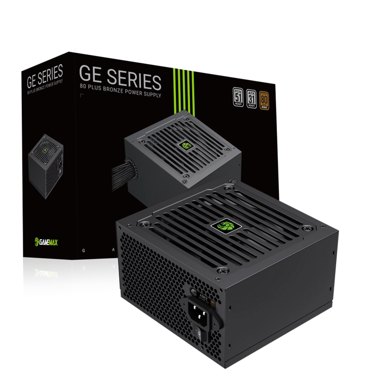 Блок питания для компьютеров Gamemax GE-650 ATX Черный
