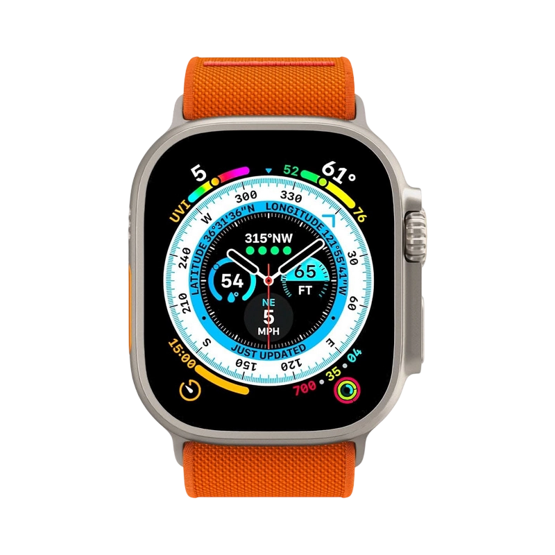 Curea pentru ceas Spigen Lite Fit Ultra Portocaliu