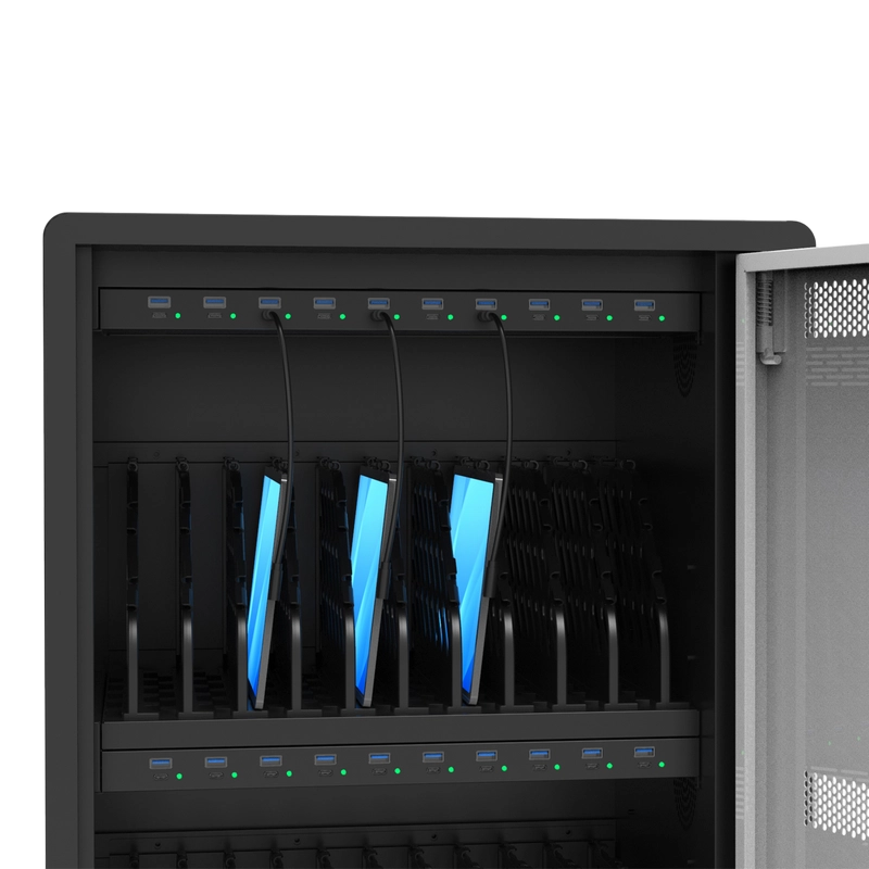 Зарядная станция Lenovo Port Designs Naotic Черный
