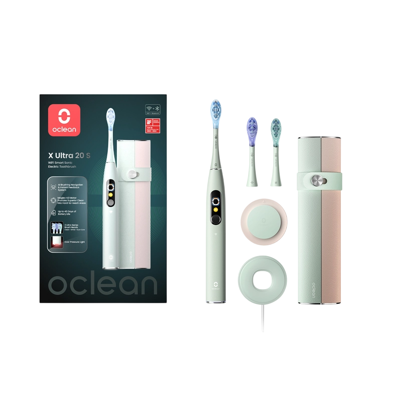 Periuță de dinți electrică Oclean X Ultra 20 S Verde