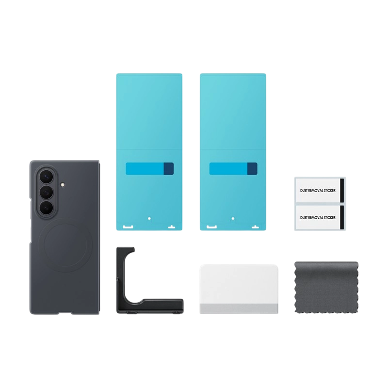 Чехол Samsung Galaxy Fold 8 Ultra Silicone Magnet Case Чёрный