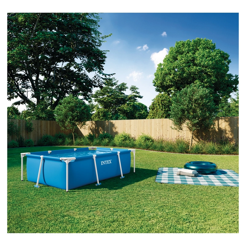 Piscină cu cadru metalic Intex 28270 Albastru