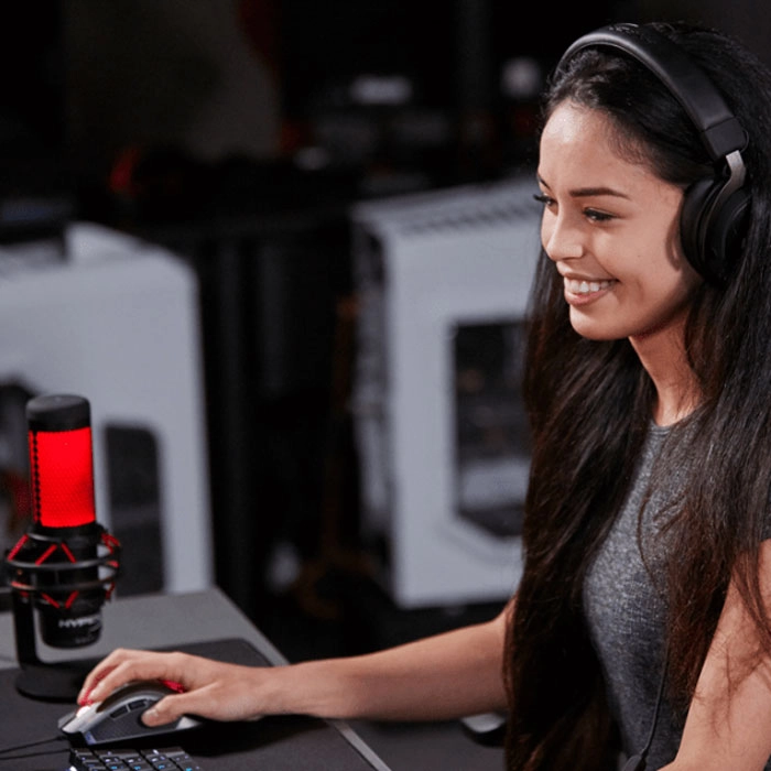 Microfon HyperX QuadCast Negru