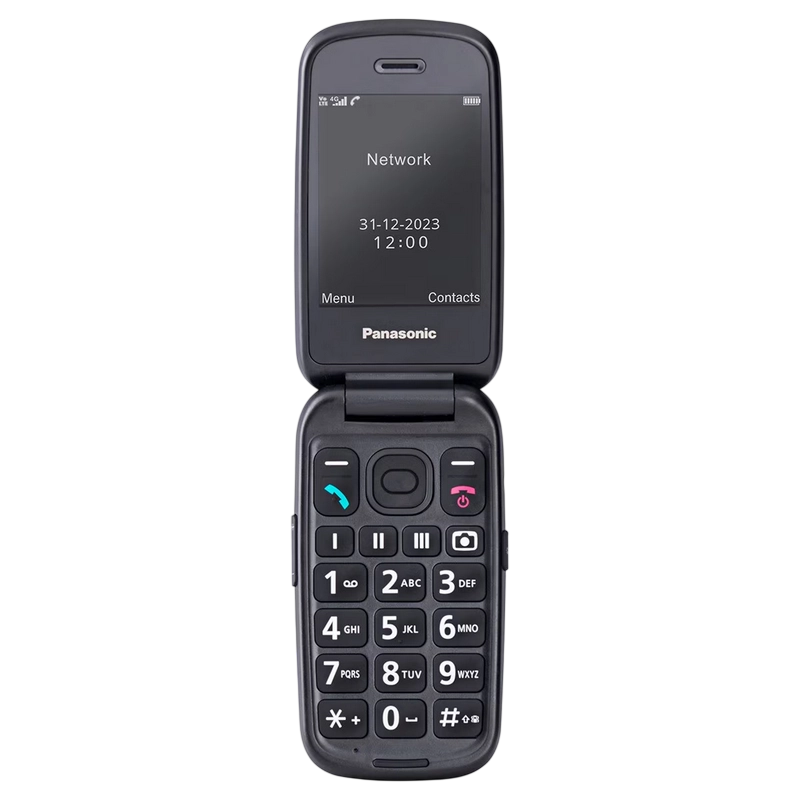 Telefon mobil Flip Panasonic KX-TU550 Negru