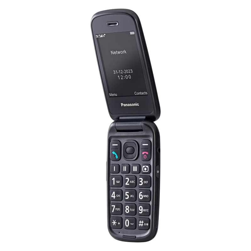 Telefon mobil Flip Panasonic KX-TU550 Negru