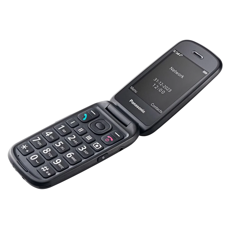 Telefon mobil Flip Panasonic KX-TU550 Negru