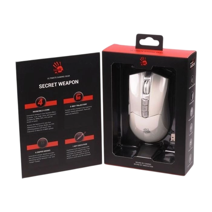 Gaming Mouse Bloody R90 Plus Alb