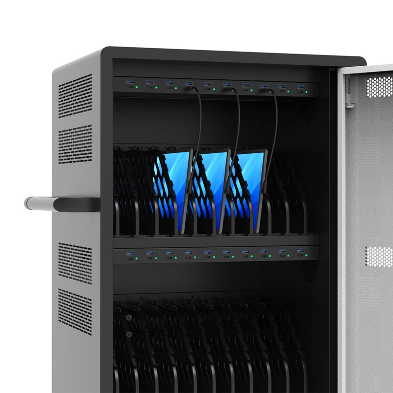 Зарядная станция Lenovo Port Designs Naotic Черный