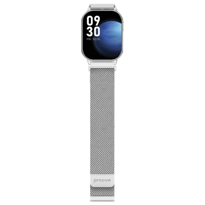 Ceas inteligent Hoco Elysium Silver Glossy