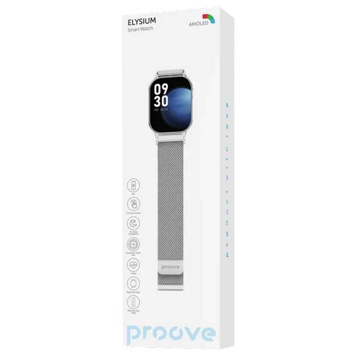 Ceas inteligent Hoco Elysium Silver Glossy