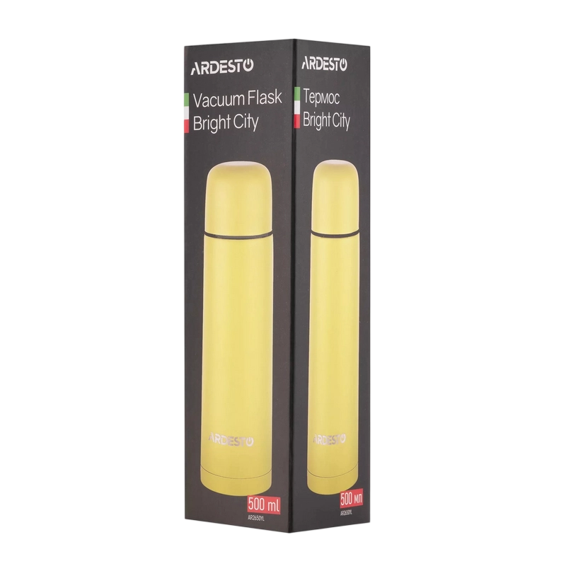 Termos Ardesto Bright City Galben