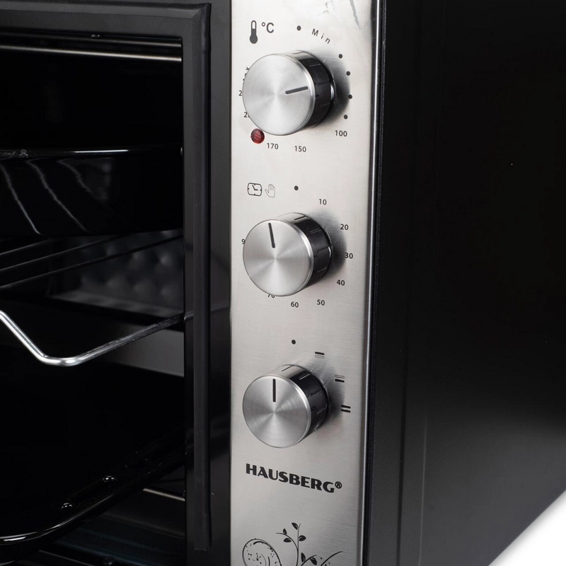 Электропечь Hausberg HB8022 Черный