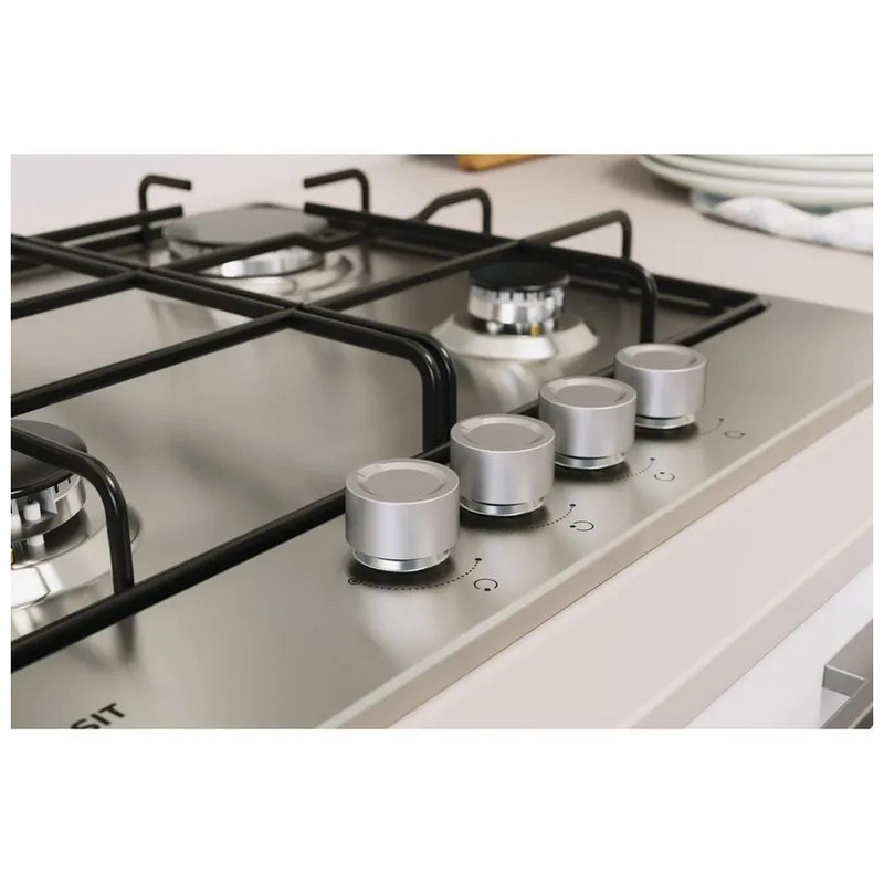 Plită pe gaz Indesit THP 642 IX/I 1 Oțel inoxidabil