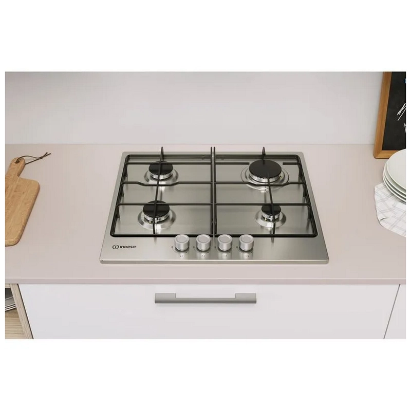 Plită pe gaz Indesit THP 642 IX/I 1 Oțel inoxidabil